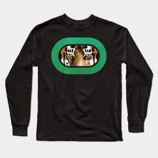 Intense stare from a tiger Long Sleeve T-Shirt